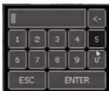 1 2 3 4 5 6 7 8 9 0 ESC ENTER