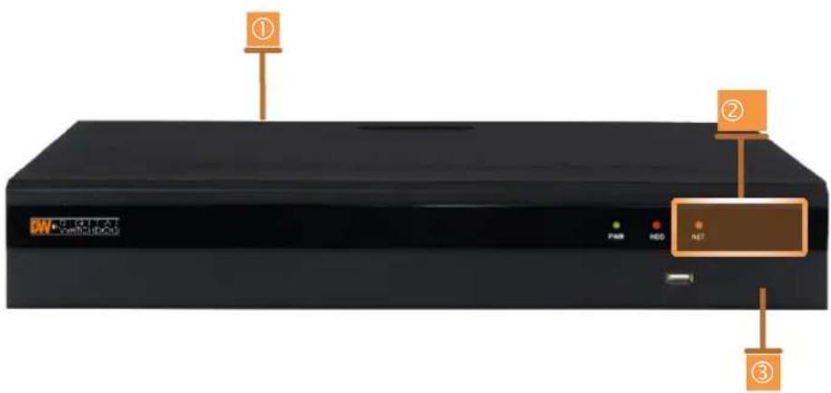 ① ② ③ FM8 HDD AET