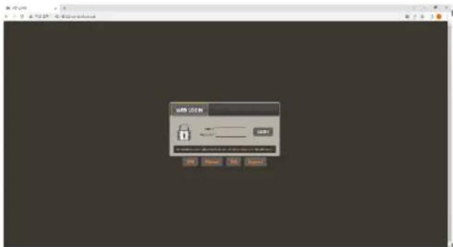 WEB LOGIN OK Cancel Help Cancel