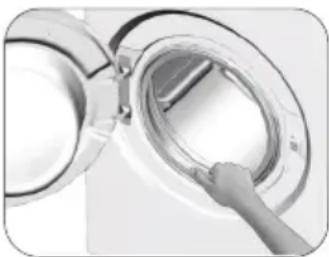Close-up of a hand inserting a transparent ring into a circular device (no text or symbols visible)