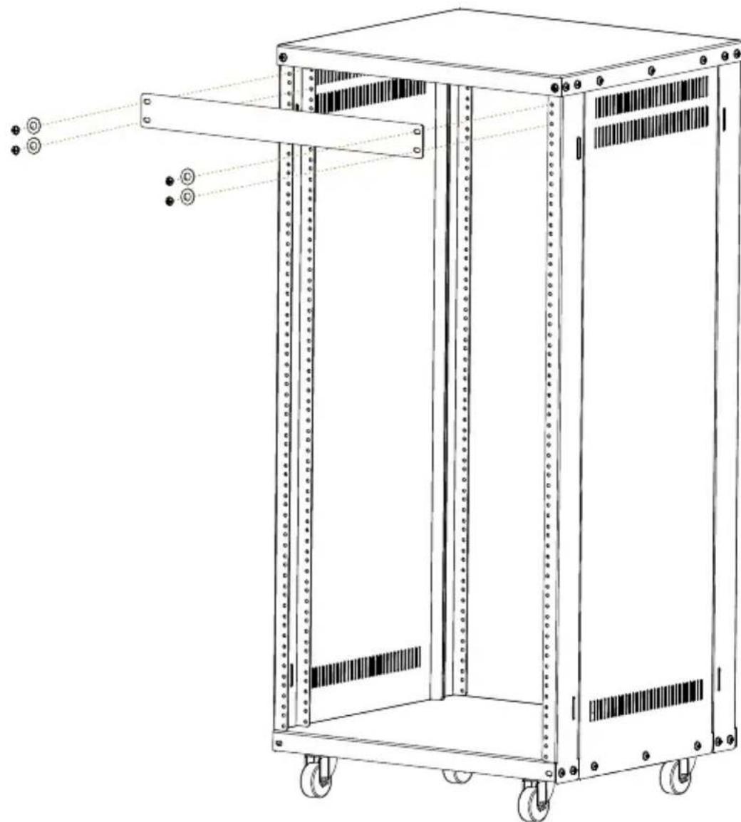 Auray ERS-8U - Assembling the Rack (continued) - 2
