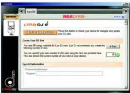 Lyrö-DJ e LYRO-DJ e Create Your B2 Size You have 96 seconds available for Lyrö D2 sets. Lyrö D2 recommends you create the following number of sets. You can specify your own number of L2D sets using the next two provides here. This also shows the current number of L2D sets in your device. Lyrö D2 Information Processing information Progress: