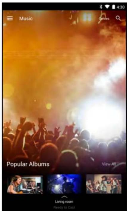 Music Games Popular Albums View All Living room Ready to Cast