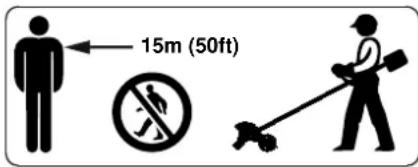 15m (50ft)