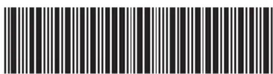 Black and white barcode image with vertical lines on both sides