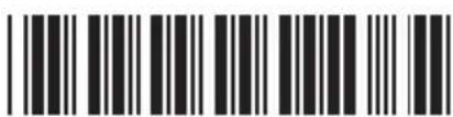 Barcode image with black and white vertical bars, no visible text or symbols
