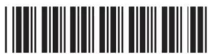 Barcode image with black and white vertical bars, no visible text or symbols