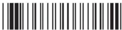 Barcode image containing machine-readable data with vertical lines and tick marks