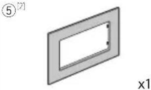 KENWOOD DNX571EX - Supplied accessories - 5