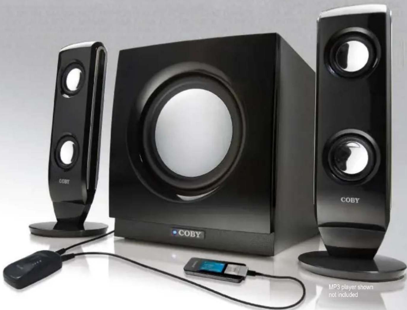 COBY CS-MP77 - MP3 Speaker System - 1