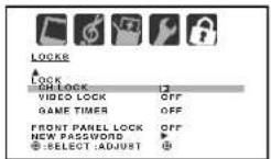 TOSHIBA 26DF56 - To lock channels: - 1