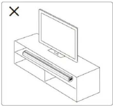 Kogan KASBD16CA - Positioning the soundbar - 2