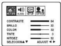 TOSHIBA 20AF46 - Para ajustar la calidad de la imagen: - 1