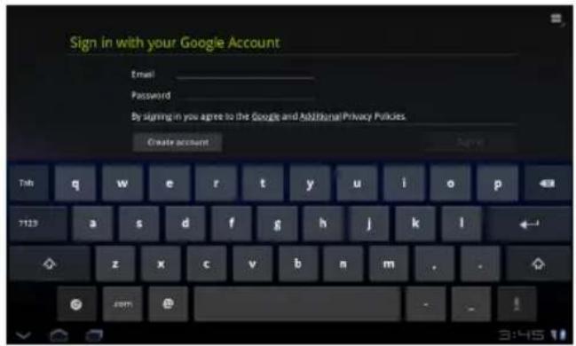 Sign in with your Google Account Email Password By signing in you agree to the Google and Additional Privacy Policies. Create account Trib q w e r t y u i o p 7123 a s d f g h j k l z x c v b n m . . .