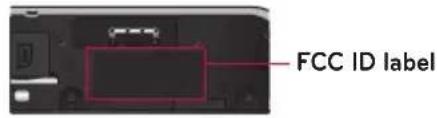 FCC ID label