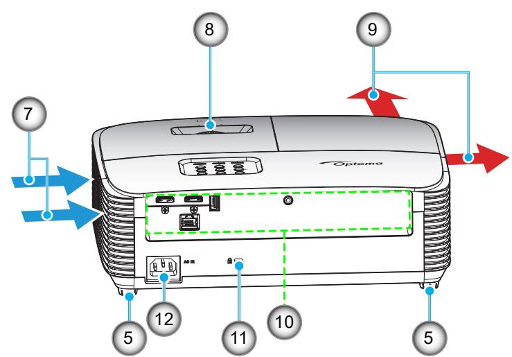Optoma 8 9 7 5 12 11 10 5
