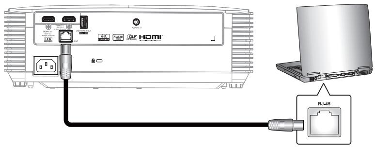 OPTOMA HD29x - LAN RJ45 - 1