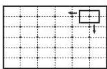 PANASONIC TH-58PF12 - Select the area of the image to be enlarged. - 2