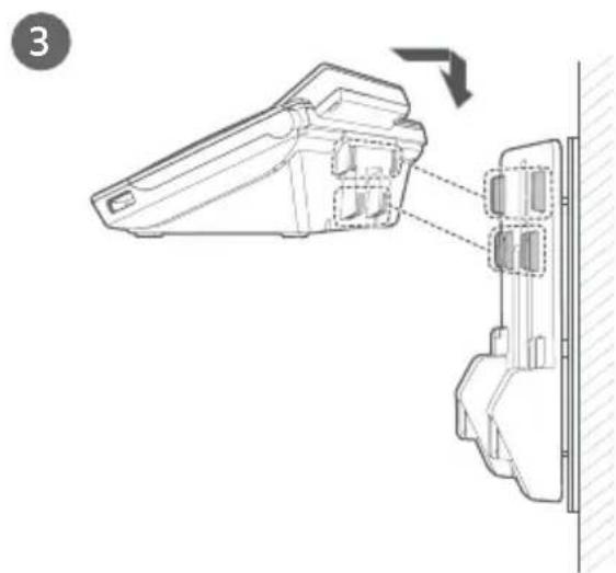 AT&T CLP99587 - Tabletop to wall-mount installation - 3