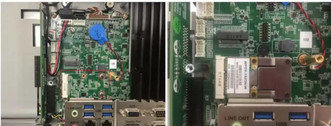 Advantech PPC-3151 - Installing Wireless LAN Card - 1