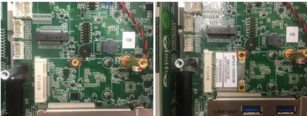 Advantech PPC-3151 - Installing Wireless LAN Card - 2