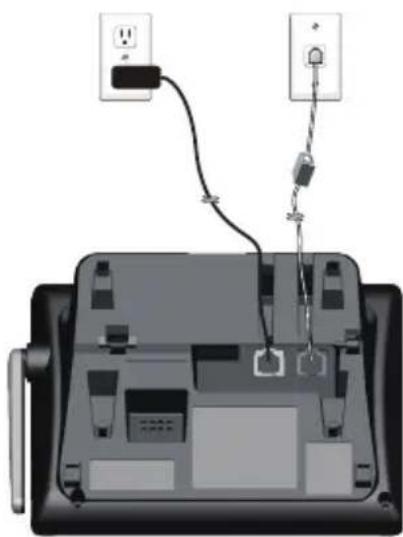 Diagram of a laptop with cable and connectors, showing internal components and wiring (no text or symbols)