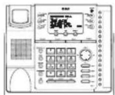 Front panel of a vintage oscilloscope with display screen, control buttons, and display screen showing waveform data