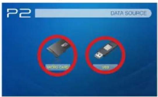 P2 DATA SOURCE MICRO CARD USB