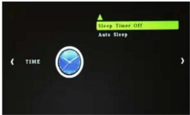 Sleep Timer Off Auto Sleep TIME