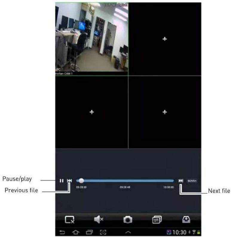 pause/play Previous file Next file