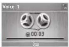 PANTECH Impact P7000 - Recording voice memo - 1
