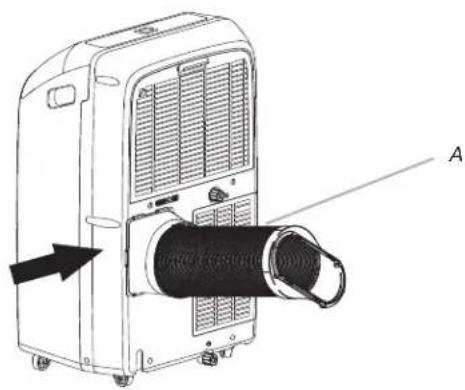 HISENSE AP1419CR1G - Install Exhaust Hose and Adapter - 2