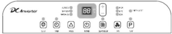 DC Inverter OFFICE SPRING MOMA 50 88 + - PON RRC LDA WITH LUXED COOL INB MOS RMB SPRING INS LVM