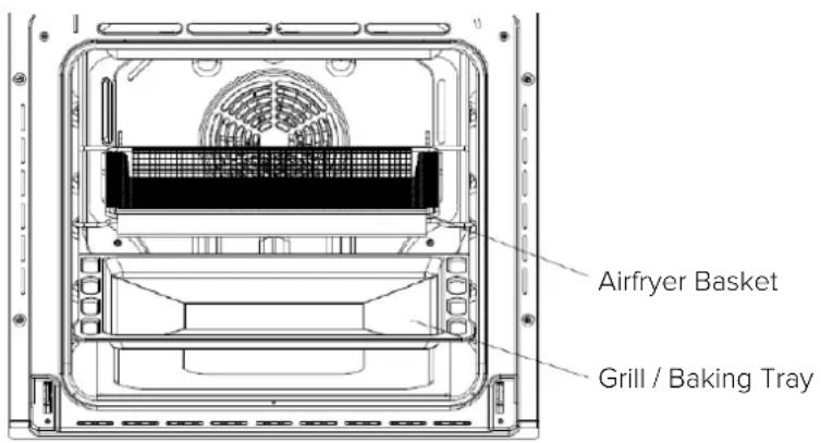 Airfryer Basket Grill / Baking Tray