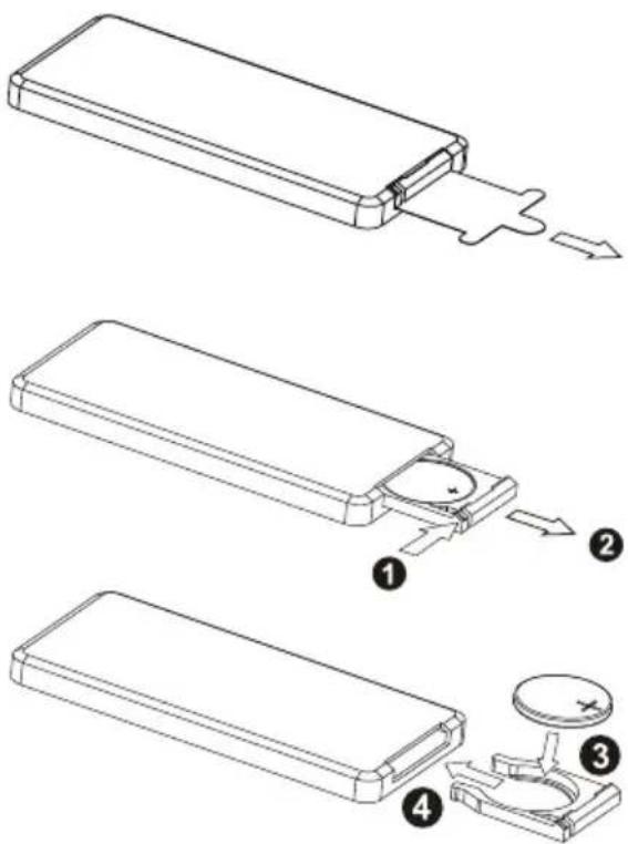 BOSS 656BCK - Replace Lithium Battery Cell - 1