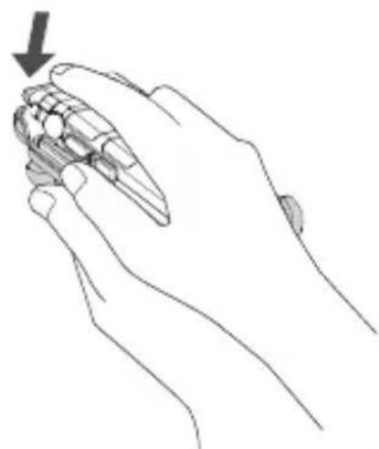 SANYO Pro-700 - Removing the phone from the holster - 1