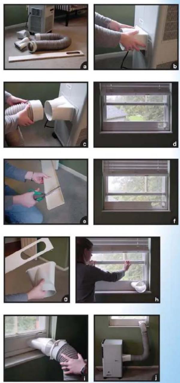 SoleusAir PE2-10R-32 - Installation of the Venting Kit FOR SINGLE HOSE PORTABLE AIR CONDITIONERS - 1