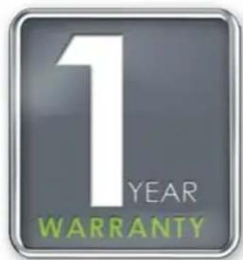 1 YEAR WARRANTY