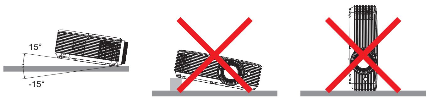 OPTOMA HD30LV - Avis relatif à l'installation du projecteur - 1