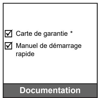 OPTOMA HD30LV - Contenu du paquet - 4