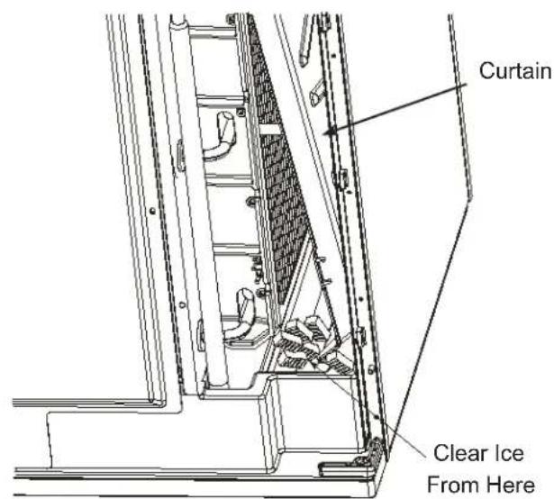 Curtain Clear Ice From Here