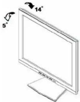 IBM T115 - Adjusting the Monitor Position - 1