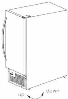 EDGESTAR OIM450 - Leveling the Ice Maker - 2