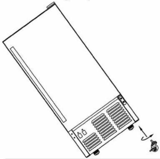 EDGESTAR OIM450 - Installation of Casters - 2