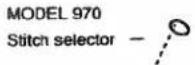 White W979 - CONVERSION PARA LA COSTURA CON BRAZO - 18