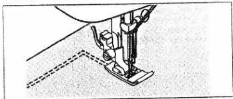 White W979 - TURNING A CORNER WITH A TWIN NEEDLE - 3