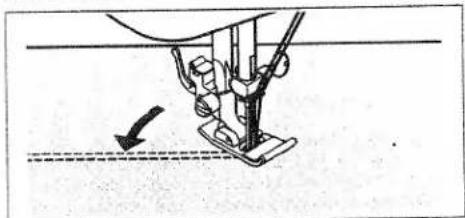 White W979 - TURNING A CORNER WITH A TWIN NEEDLE - 2