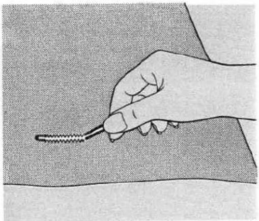 White W1122 - Corded Buttonholes - 1