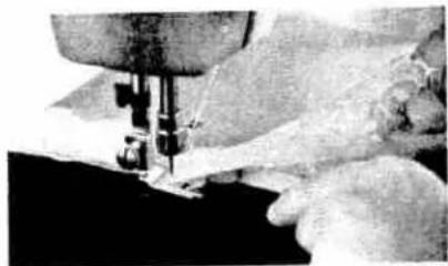 White W1065 - HEMMING ACROSS A SEAM - 2