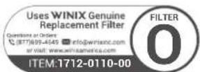 Winix A231 - REPLACING FILTERS - 1